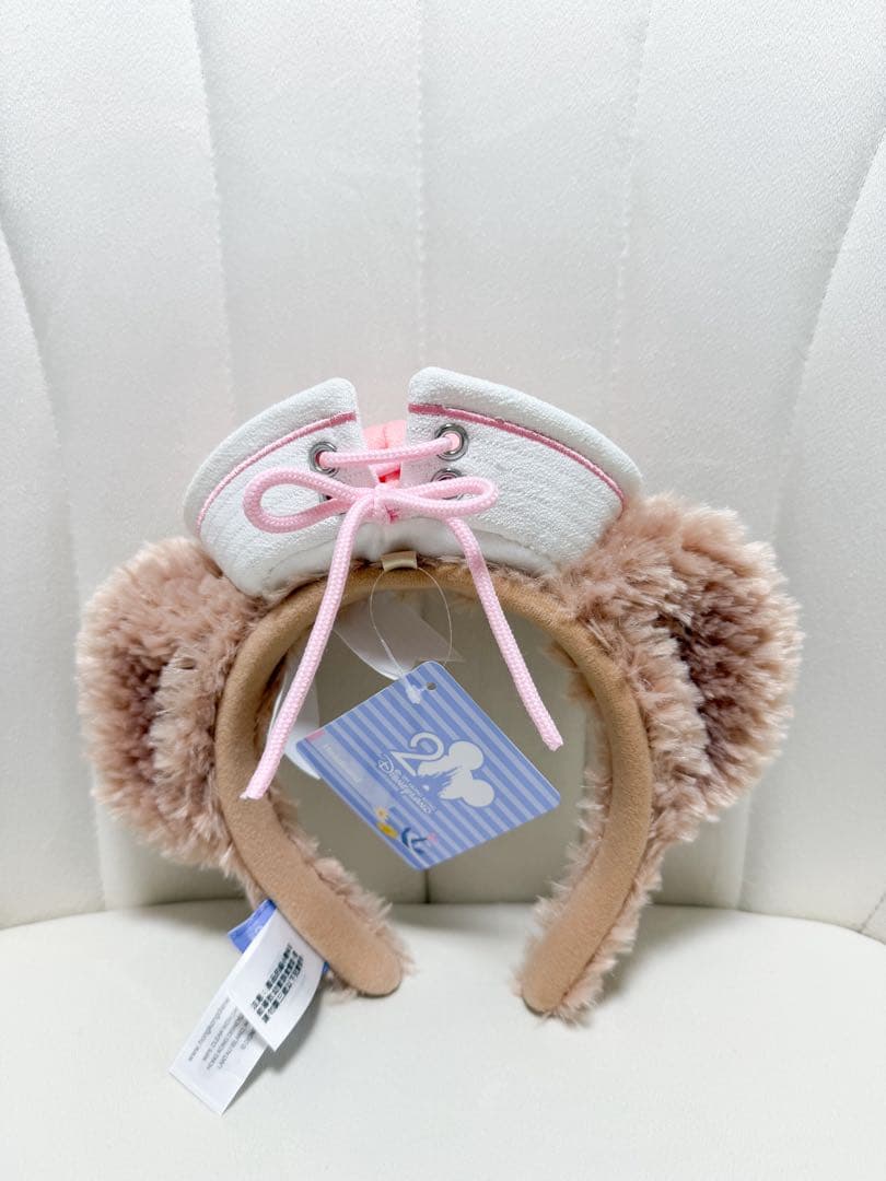 香港ディズニー　セーラーハット ダッフィー シェリーメイ　春日 カチューシャ