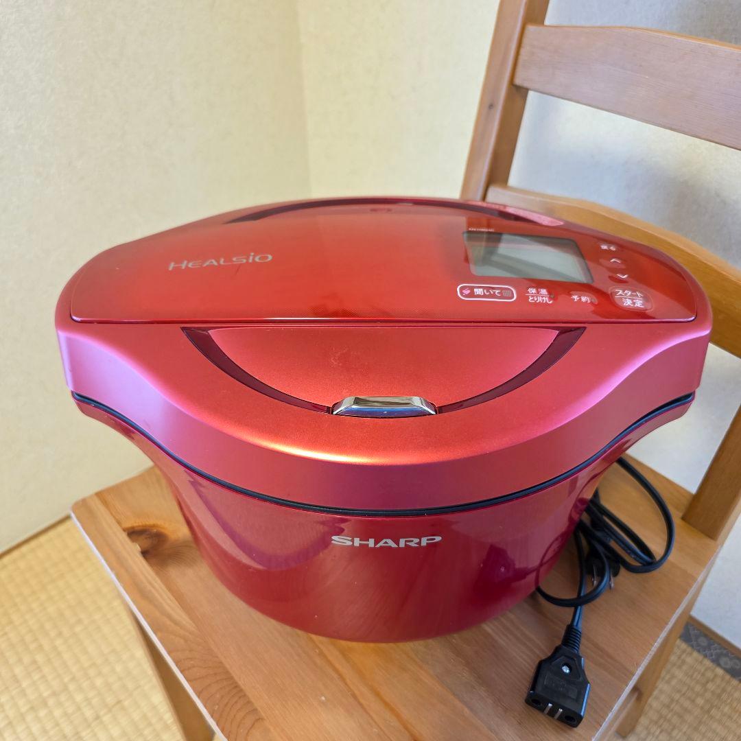 SHARP 電気圧力鍋 KN-HW24C レッド
