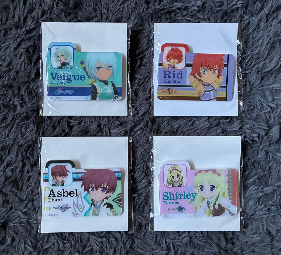 テイルズ　推しメンネームバッジ