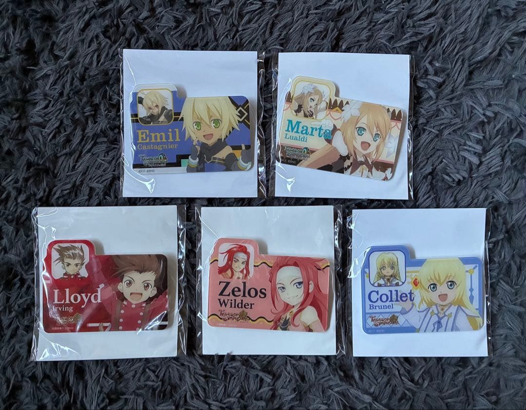 テイルズ　推しメンネームバッジ