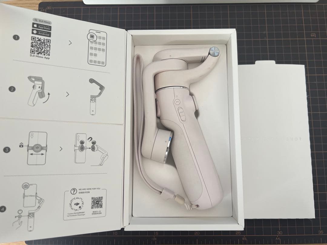 DJI OM 5 スマホ用 手持ちジンバル サンセットホワイト