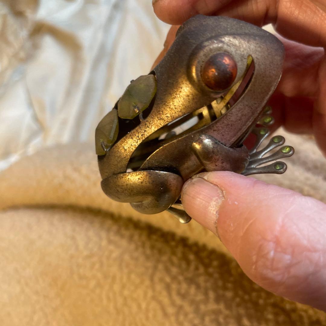 カエル　ブリキ　一点　希少　レア ご希望価格コメントしてね