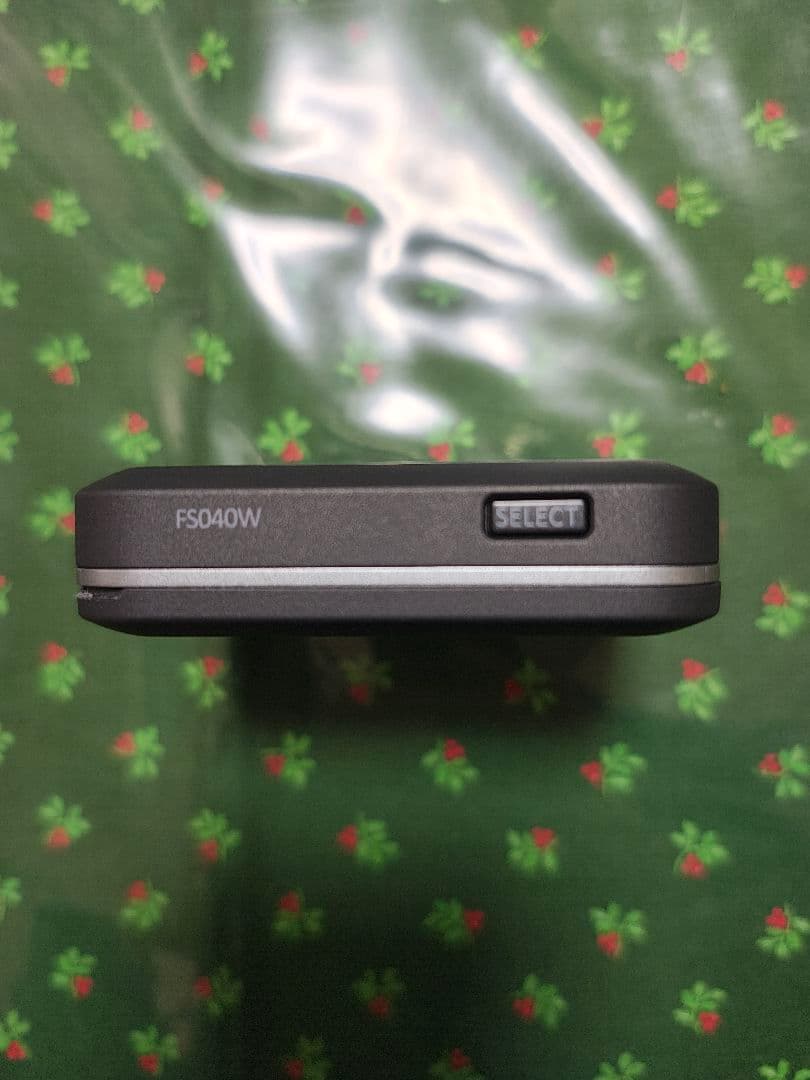 富士ソフトFS040W モバイルルーター 短期試用 未使用に近いです