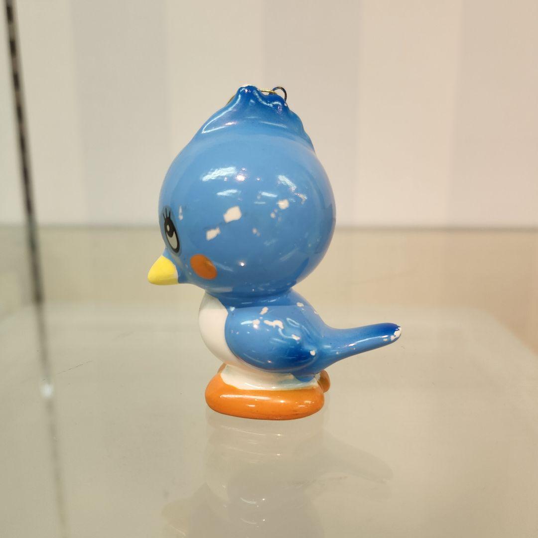 レア　内藤ルネ　青い鳥　陶器　置物　昭和レトロ　希少　RUNE