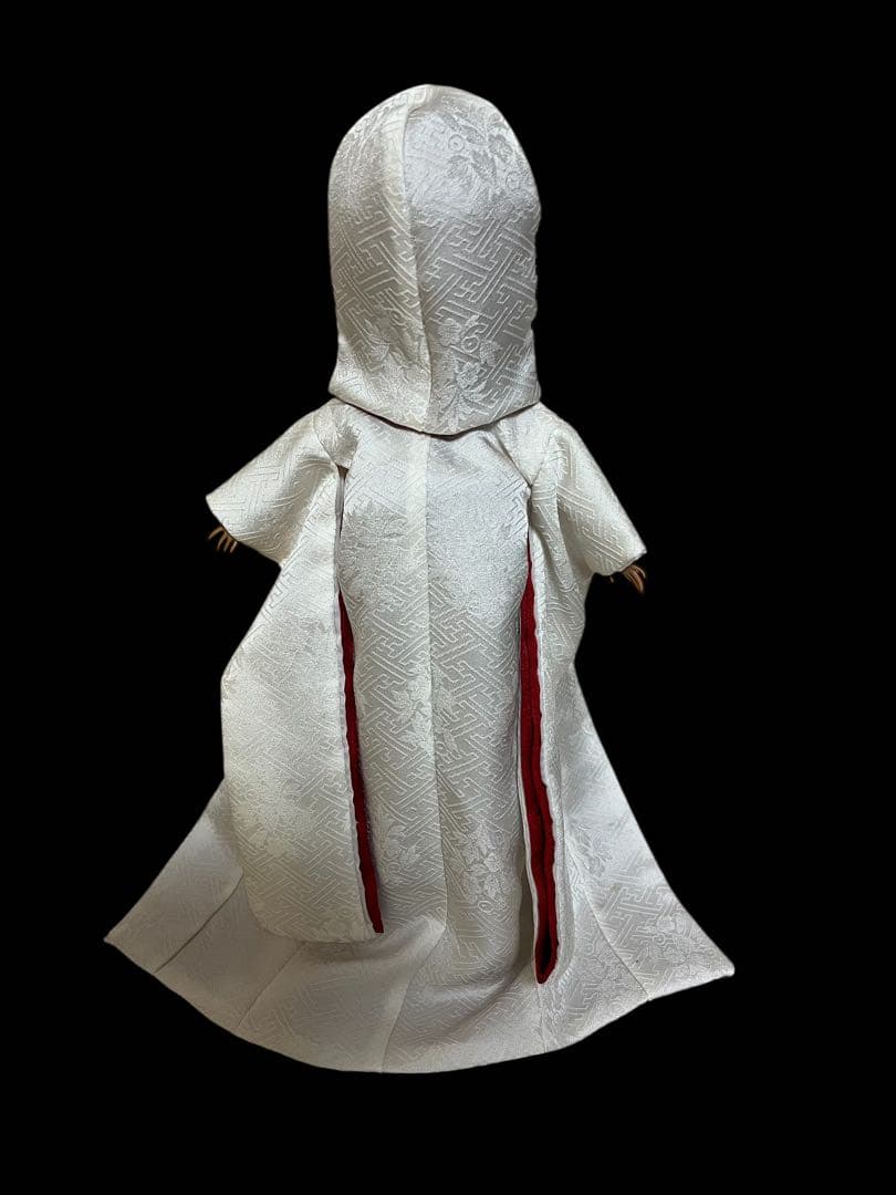 ポピーパーカー、ファションロイヤリティ白無垢ウエディング着物