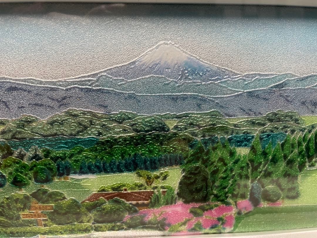 平塚富士見カントリークラブ開場30周年記念品　七宝焼