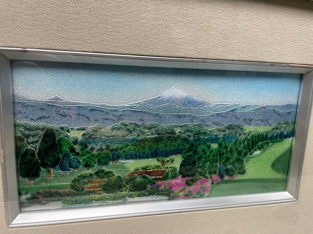 平塚富士見カントリークラブ開場30周年記念品　七宝焼