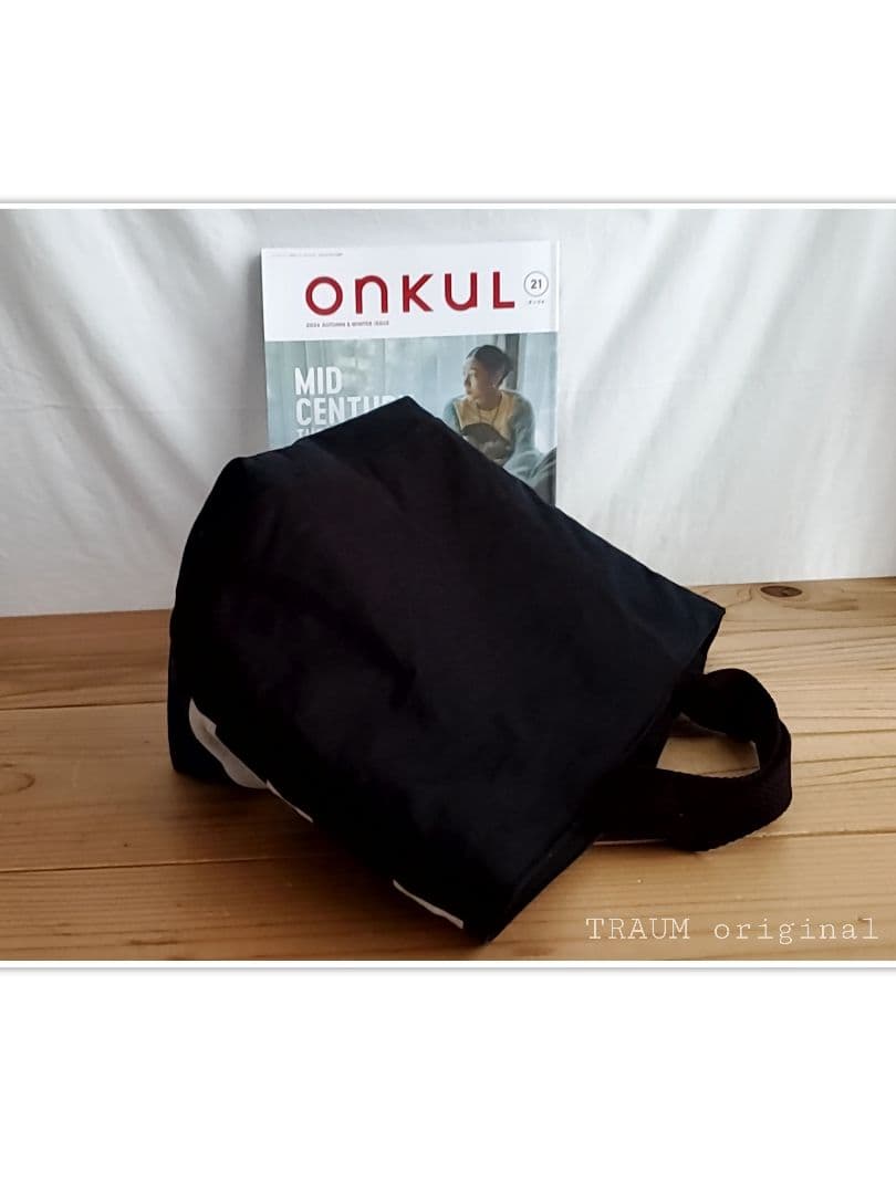 TRAUM□original-tote リネン100%&wash帆布8号