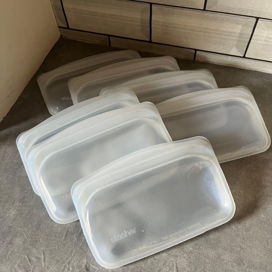 stasher シリコン保存容器 11点セット