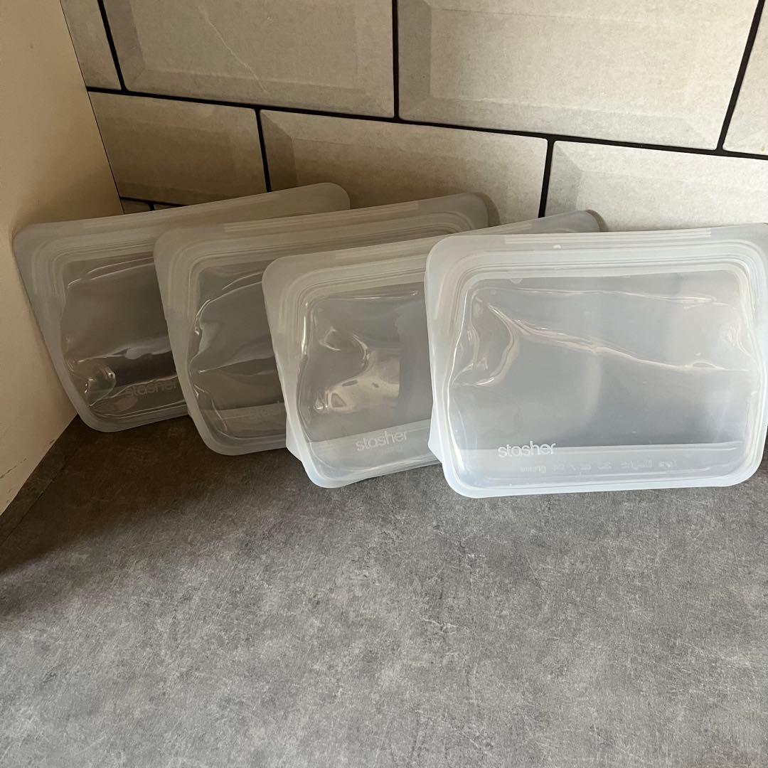 stasher シリコン保存容器 11点セット