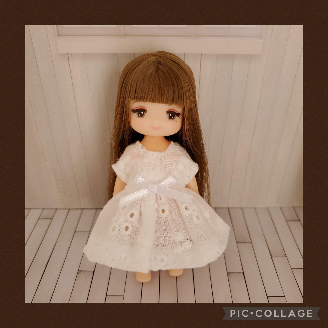 ミキちゃんマキちゃん 服&ヘアピン 4点set  ハンドメイド 　0000