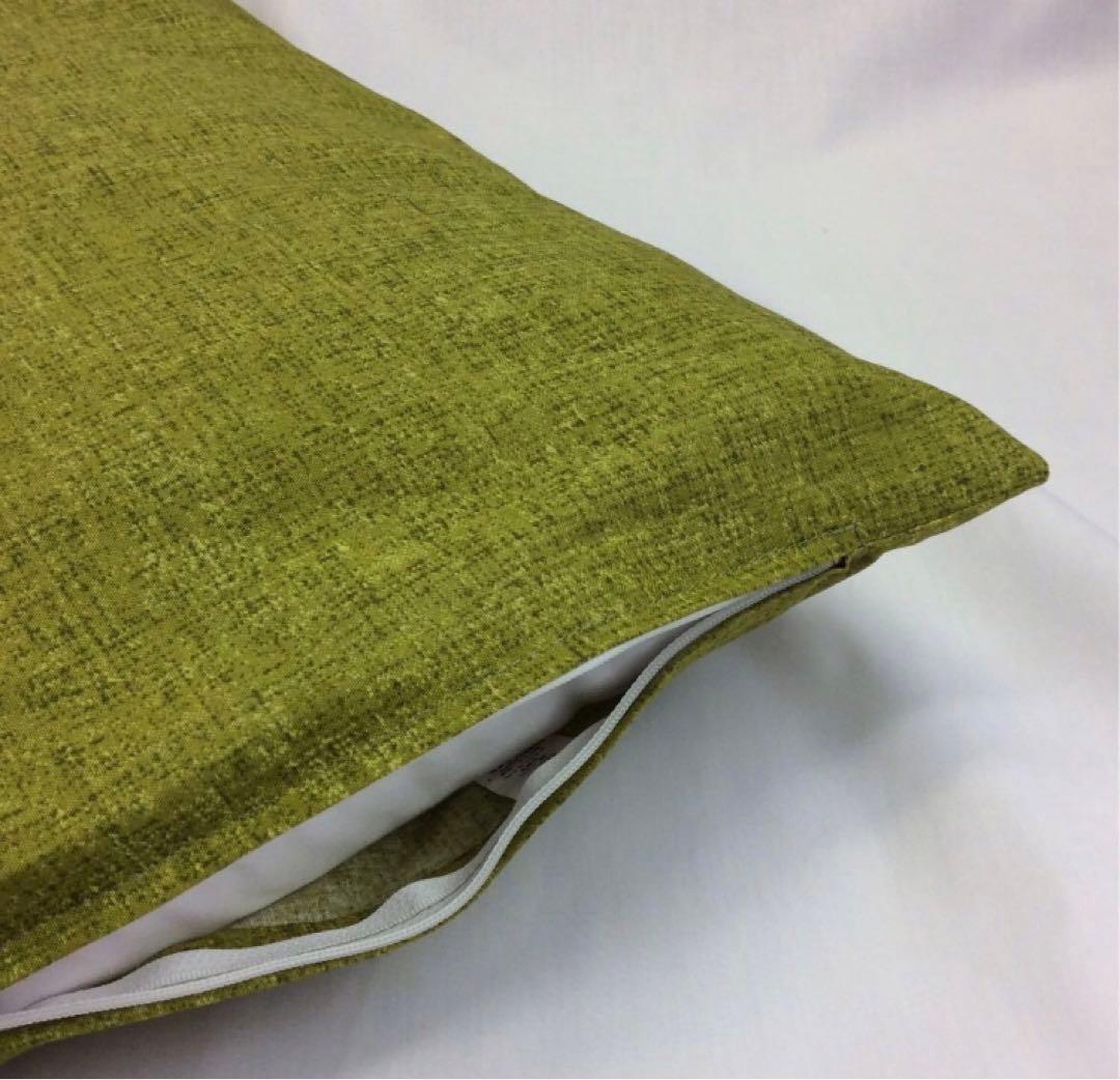 【新品】座布団カバーやわらぎ55x59cm 藍2枚緑2枚茶2枚橙4枚