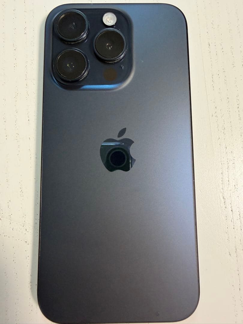 アップル iPhone 15 Pro128 本体 ブルーチタニウム SIMフリー