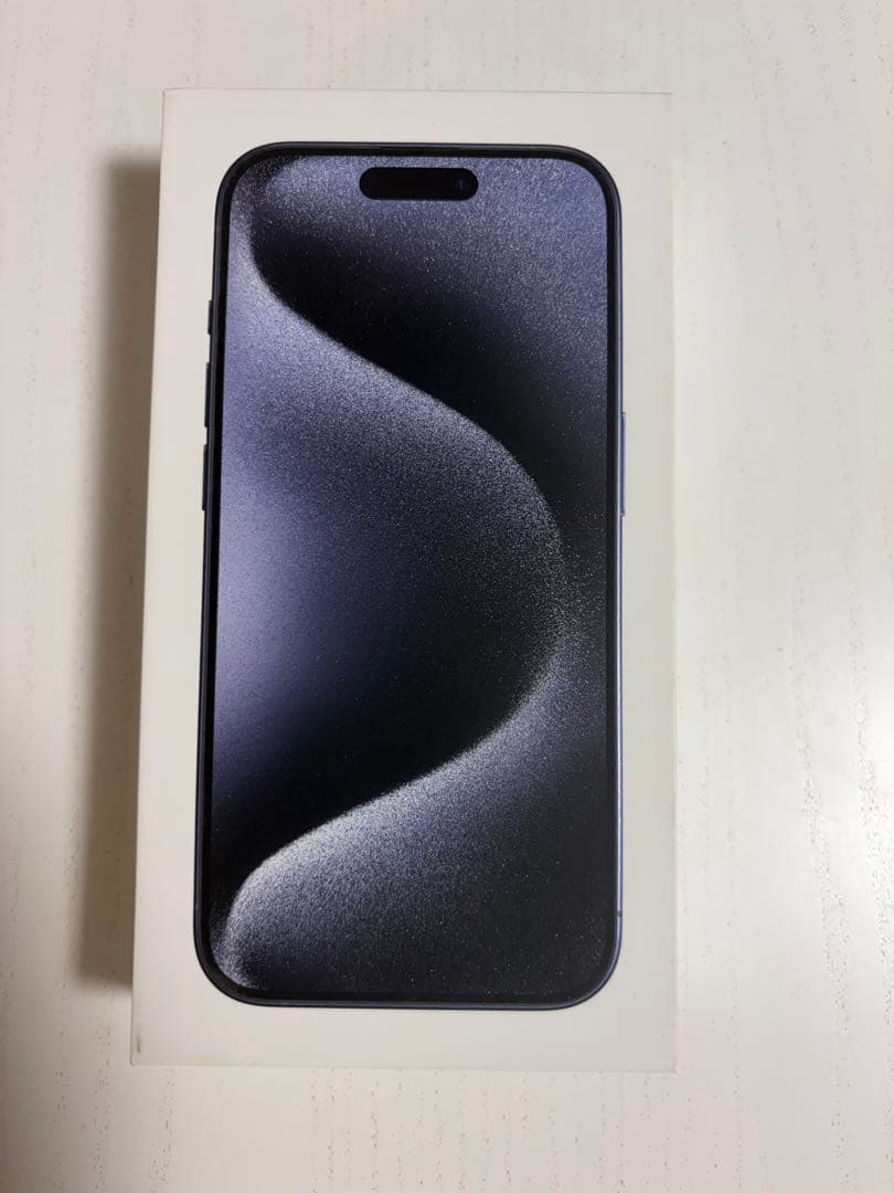 アップル iPhone 15 Pro128 本体 ブルーチタニウム SIMフリー