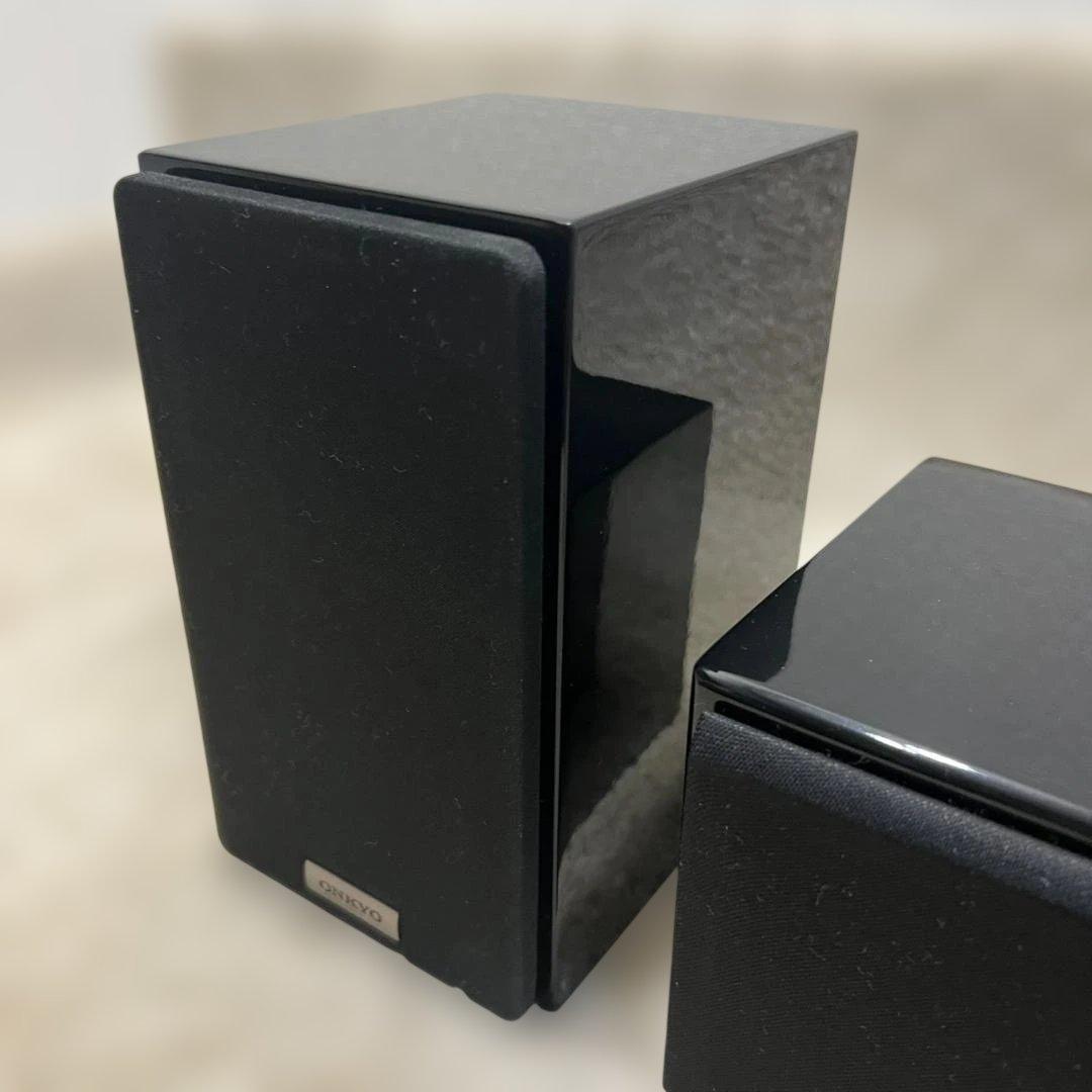 ONKYO センタースピーカー D-108C & サラウンド D-109M 黒★
