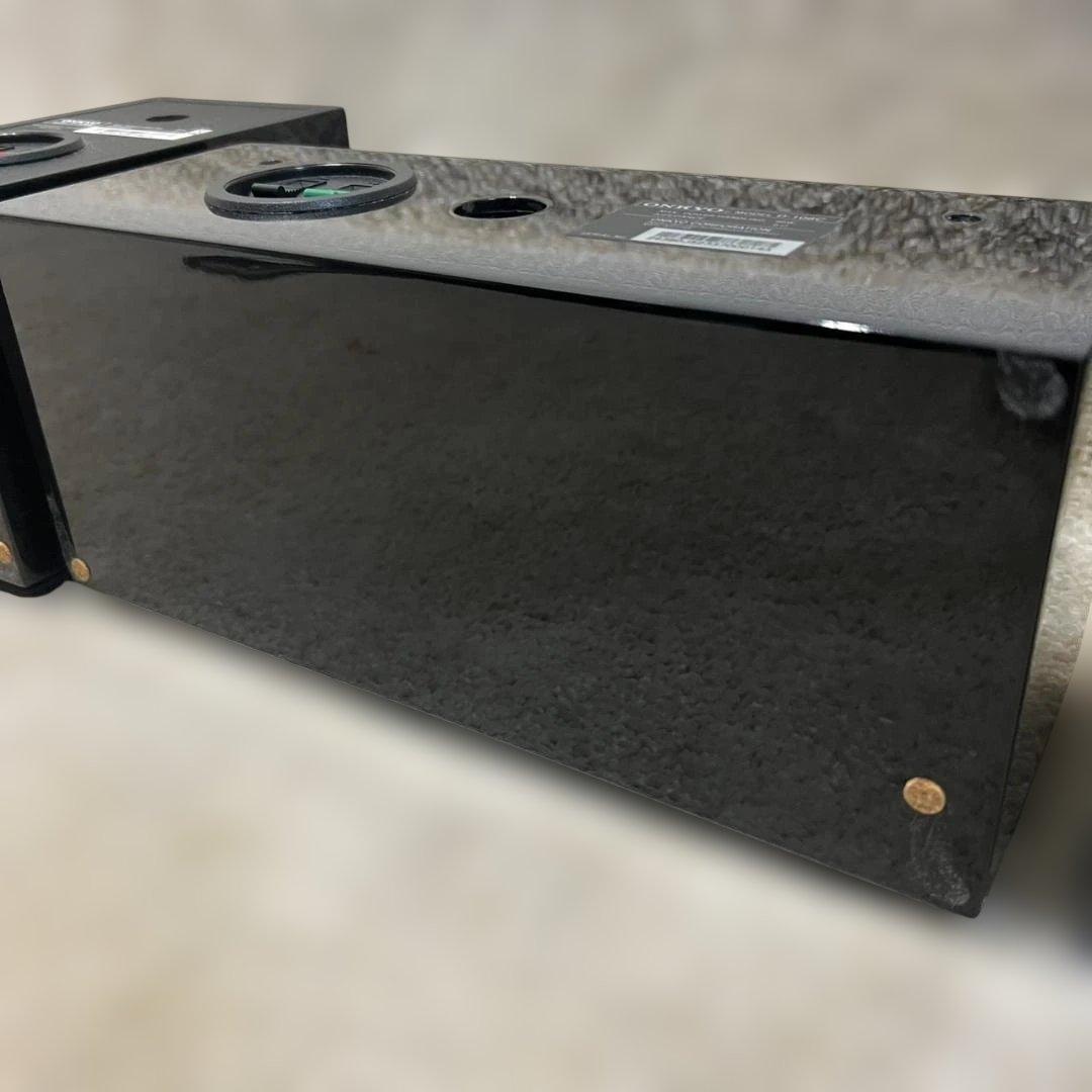 ONKYO センタースピーカー D-108C & サラウンド D-109M 黒★