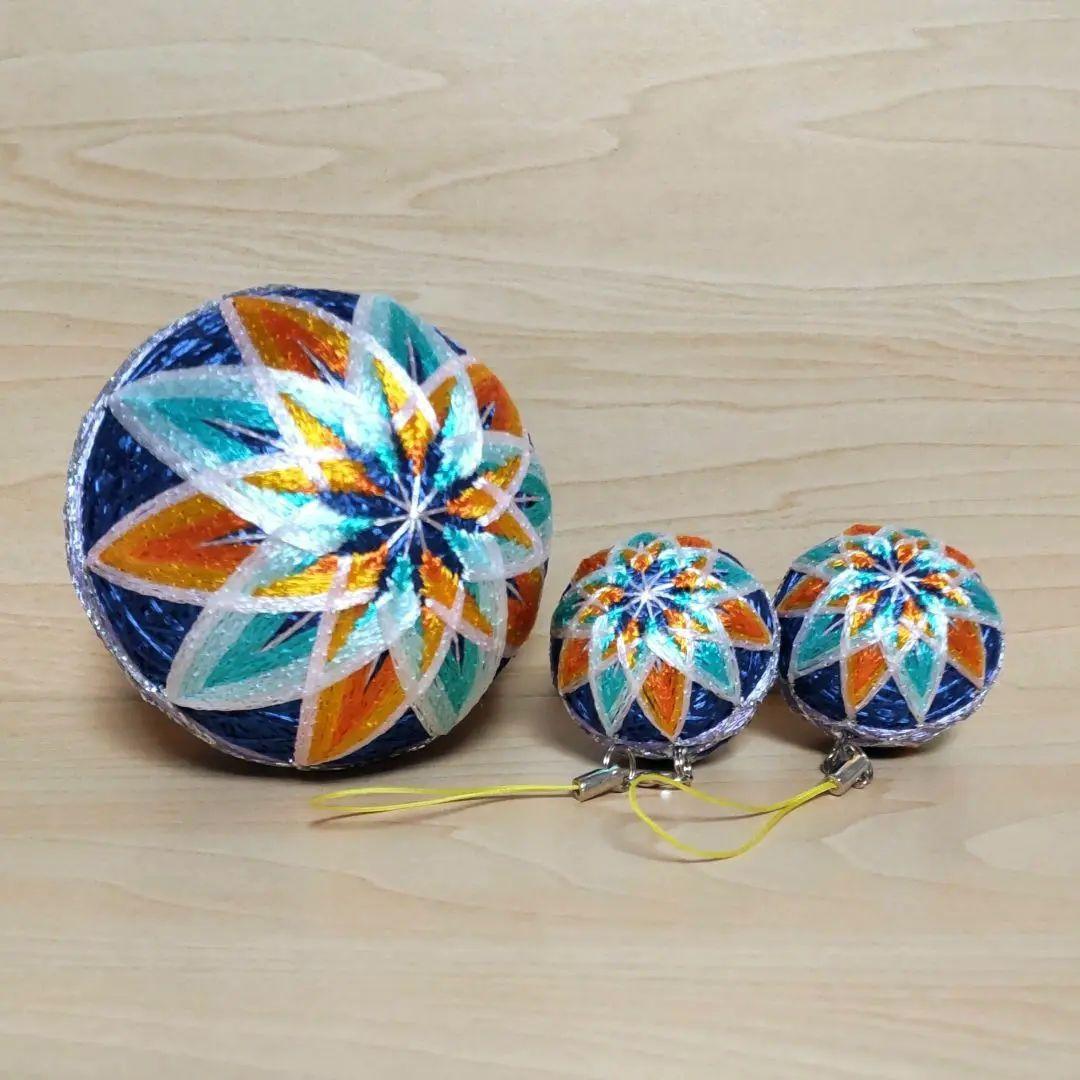 手まり8㎝4個,4.2㎝8個 リリィ