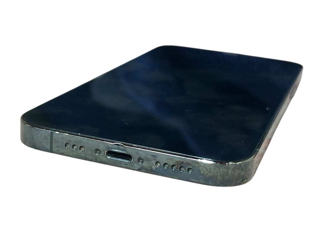 iPhone 12 Pro 256GB 青 背面ひび割れありジャンク品