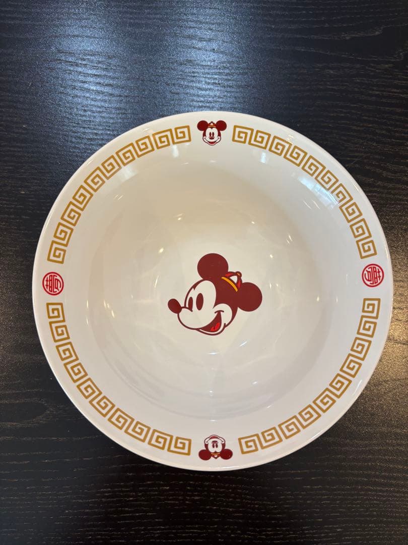ミッキーマウス 中華食器セット　陶器製