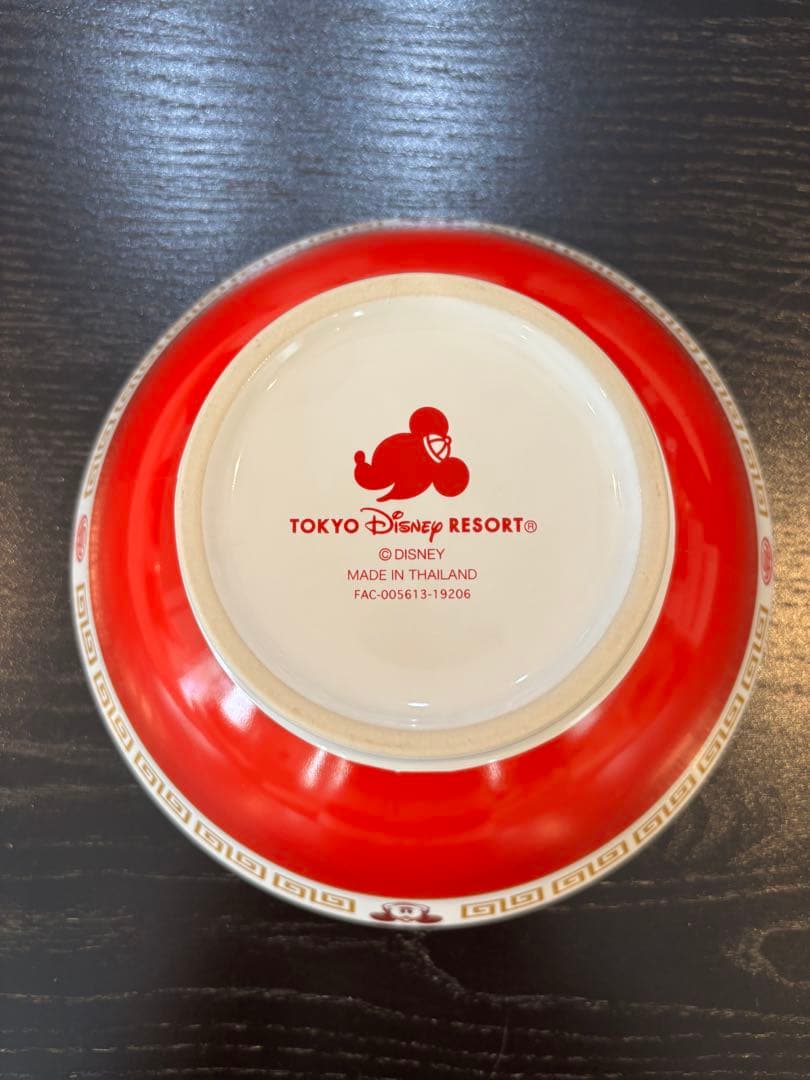 ミッキーマウス 中華食器セット　陶器製