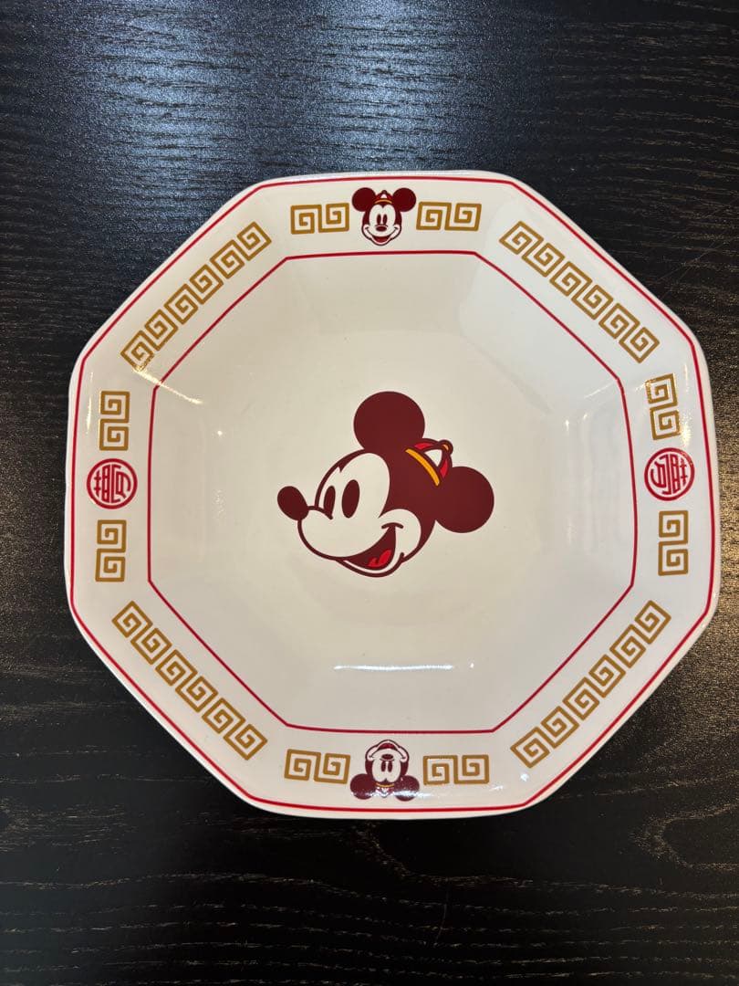 ミッキーマウス 中華食器セット　陶器製