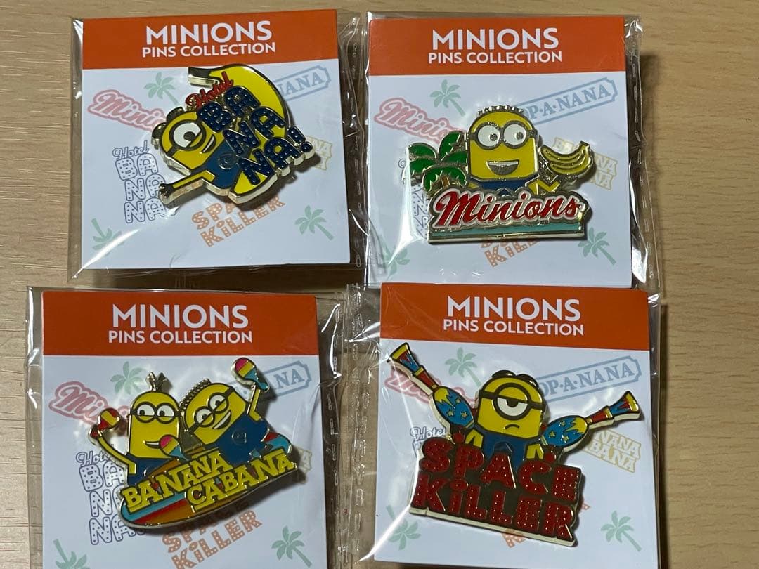 PEANUTS & ミニオン ピンバッジセット