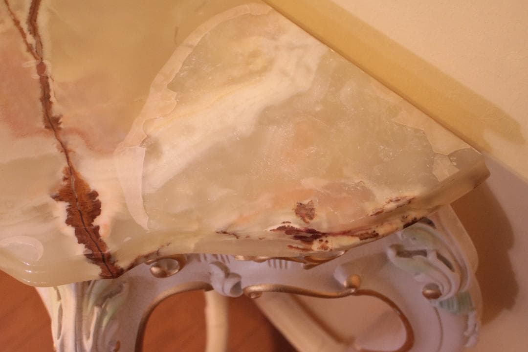 コンソール SILIK シリック 猫脚 イタリア ロココ 大理石 テーブル