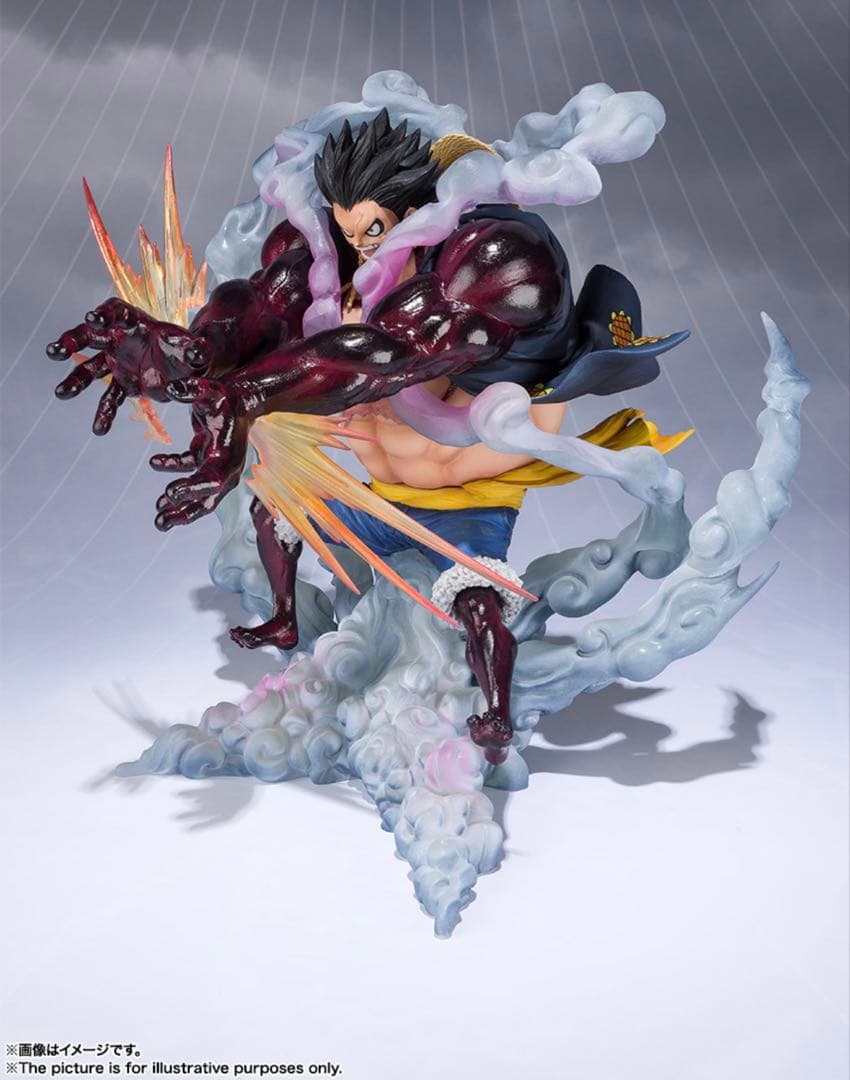 ワンピース　フィギュア　フィギュアーツZERO　ルフィ　ギア4　獅子バズーカ