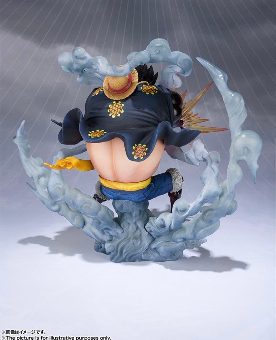 ワンピース　フィギュア　フィギュアーツZERO　ルフィ　ギア4　獅子バズーカ