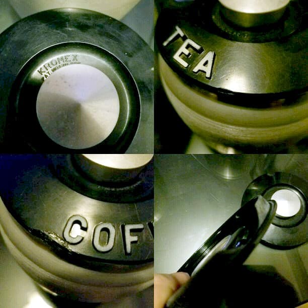 KROMEX coffee tea canister クロメックス