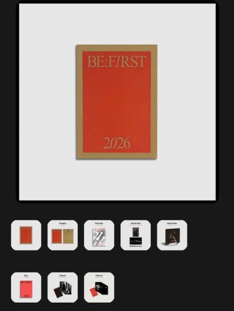 即日発送✨ 【新品未使用】BE:FIRST Moment Box 2026