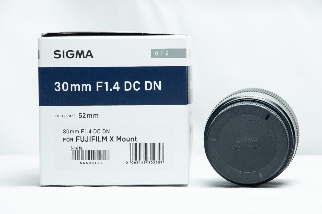 SIGMA 30mm F1.4 DC DN Fuji Xマウント