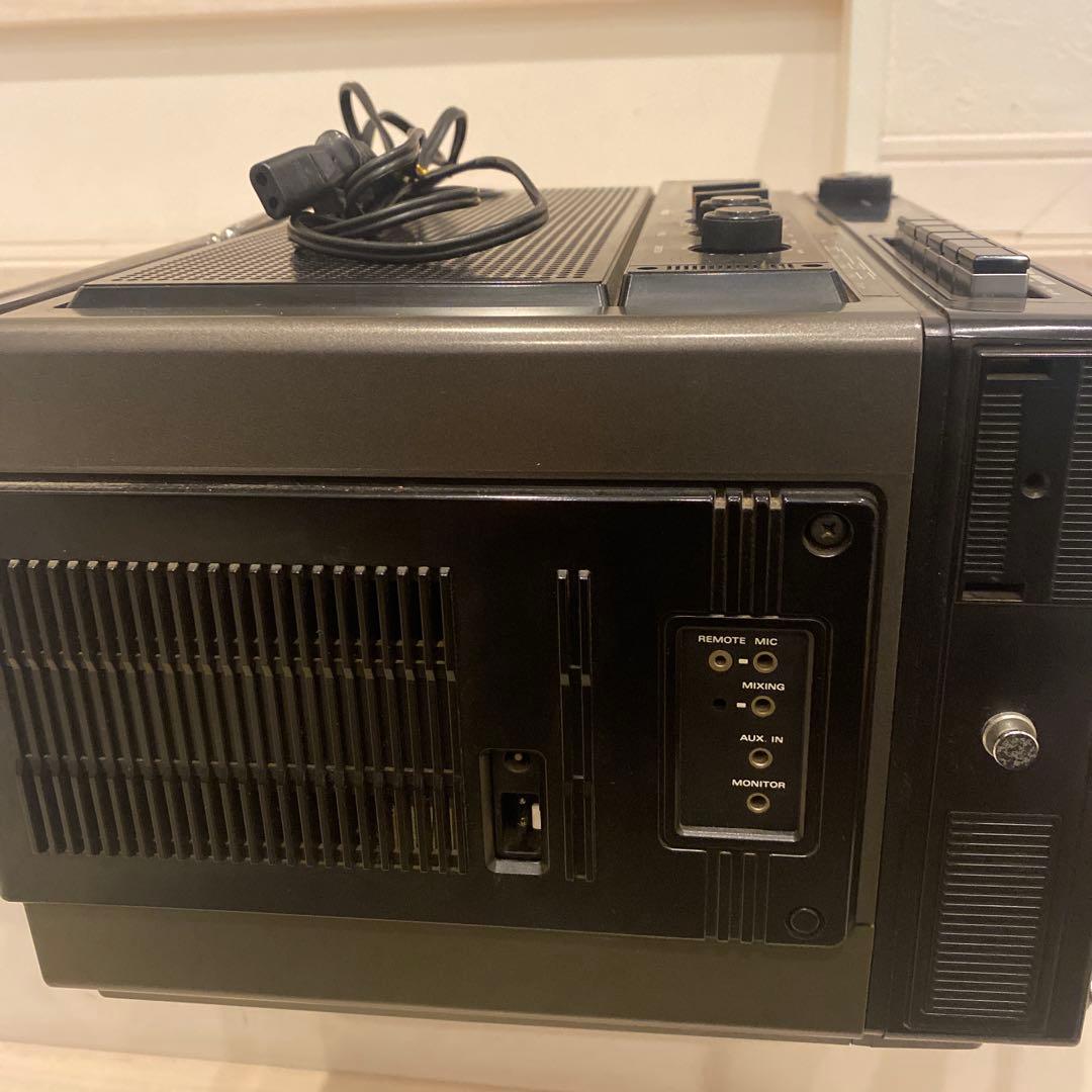 【ジャンク品】HITACHI 日立カラーテレビC6-630 ラジカセ　昭和レトロ