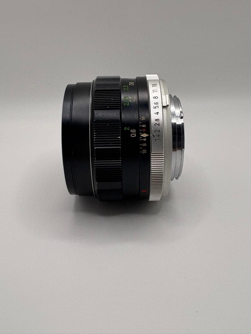 極玉　Minolta MC ROKKOR PF 58mm f1.4 分解清掃済