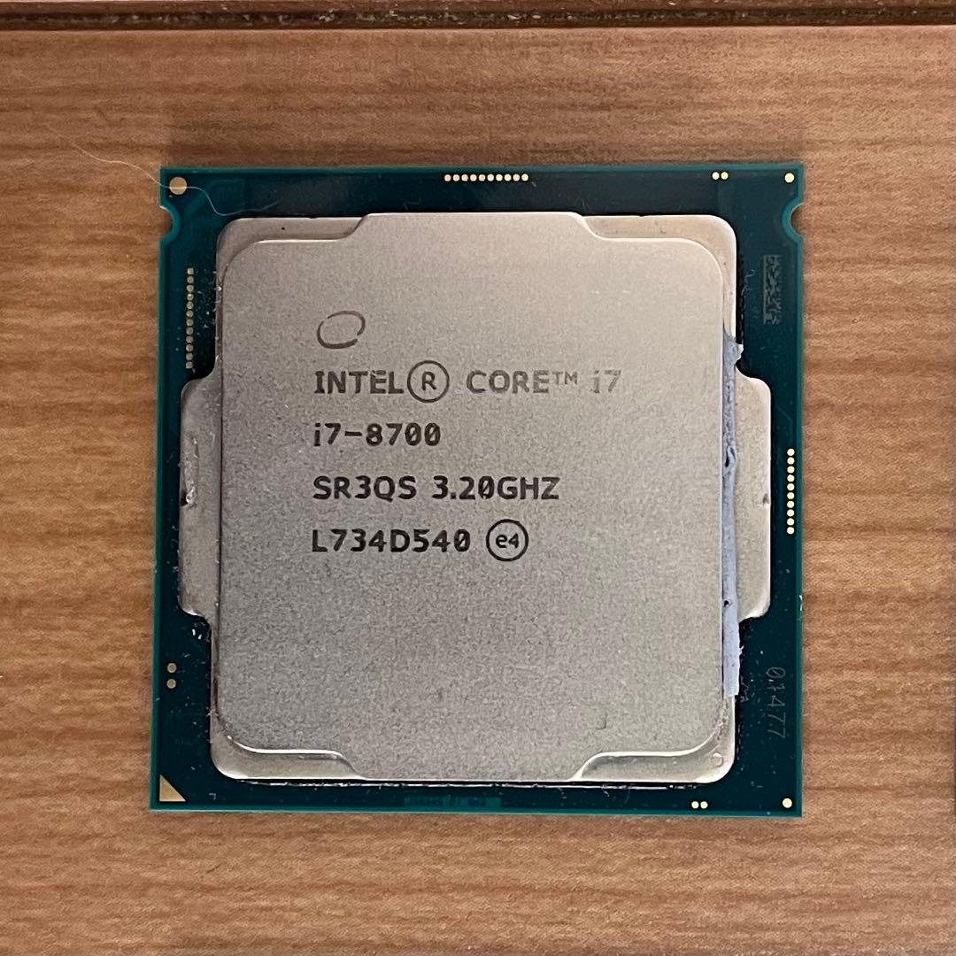 Intel Core i7 CPU3枚　メモリー1枚セット