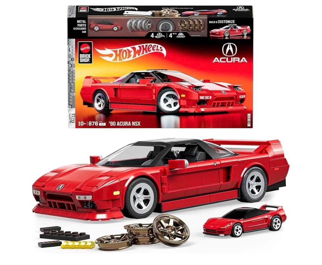 新品未使用★マテルブリックショップ ホットウィール'90 アキュラNSX