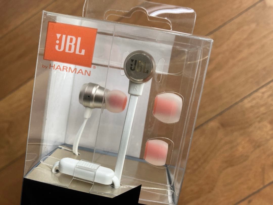 JBL T280A ステレオイヤーヘッドホン 電話ヘッドセット オレンジ