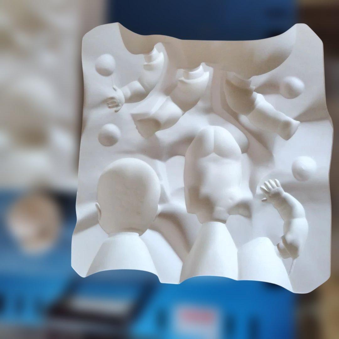 シーリー社　中古陶芸用　ビスクドールモールド