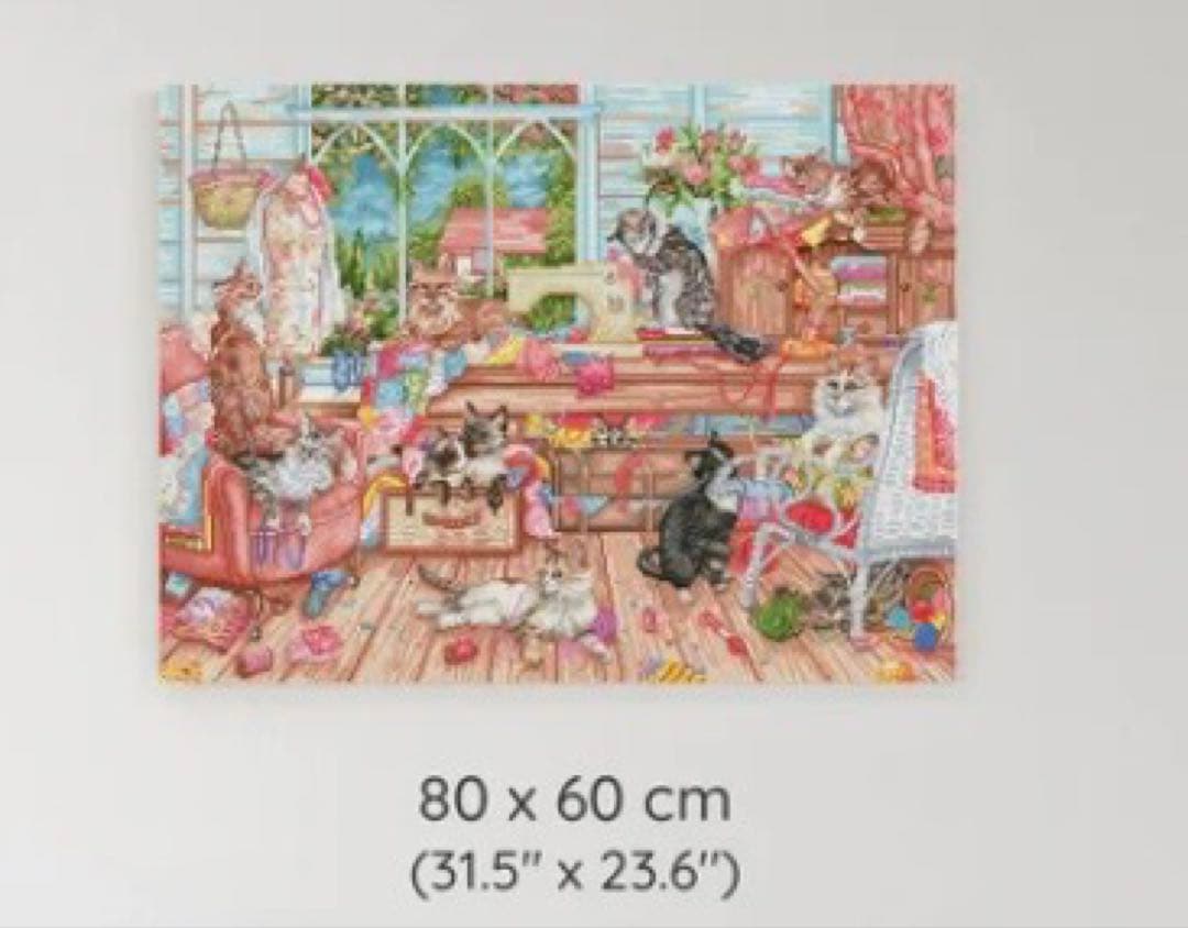 ドリーマーデザイン　ダイヤモンドアート　The Sewing Room 裁縫室