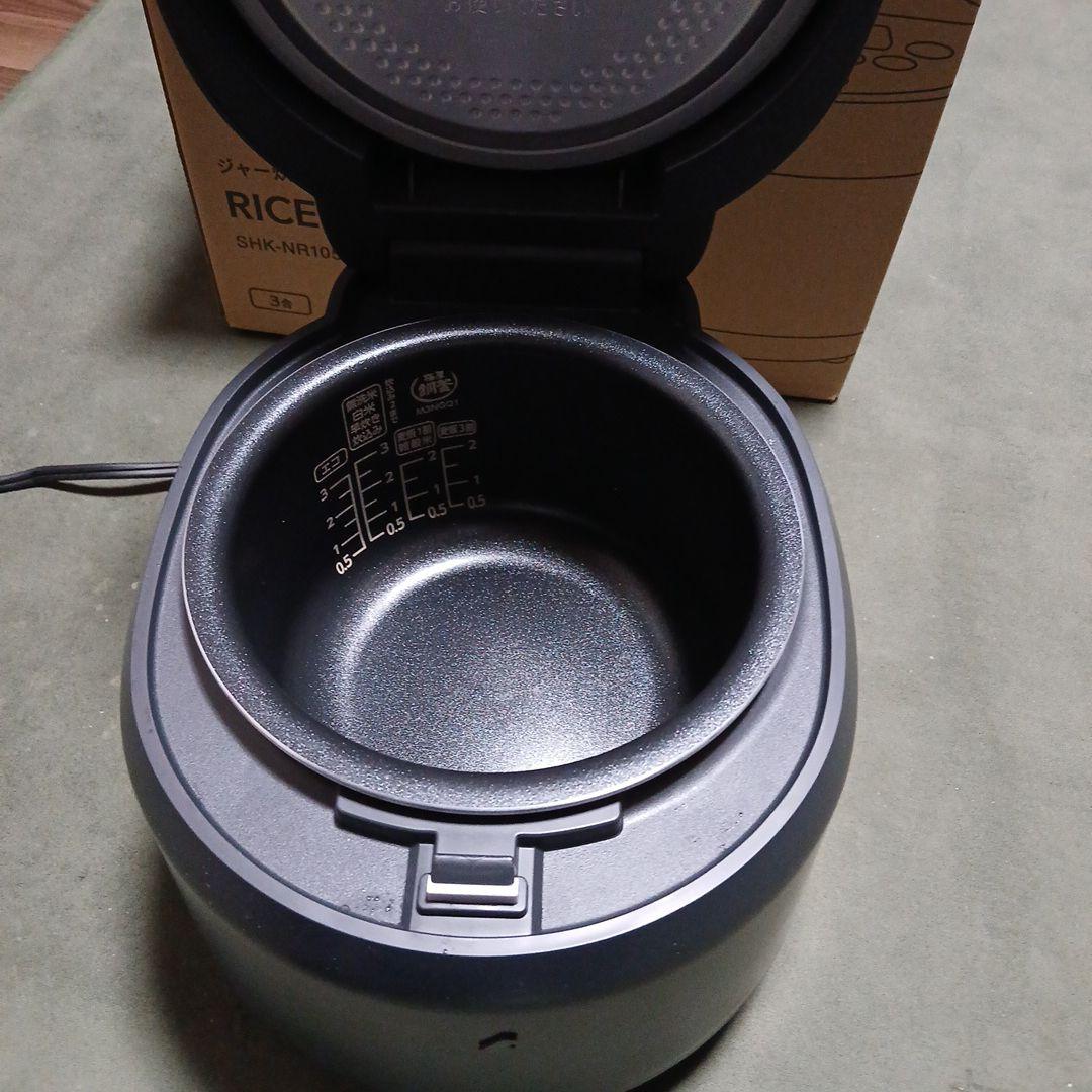 IRIS OHYAMA 炊飯器 SHK-NR105-HA 3合