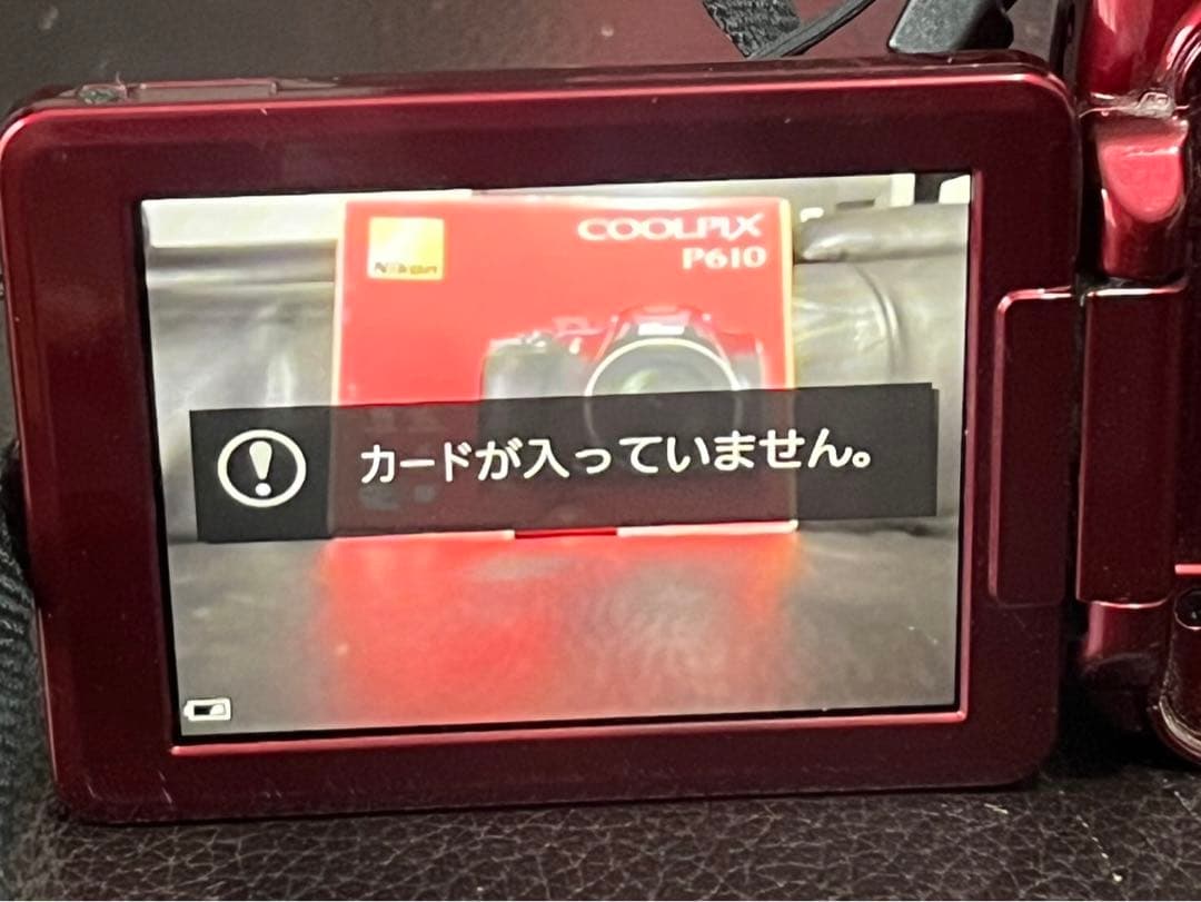 Nikon Coolpix P610 レッド 60倍光学ズーム