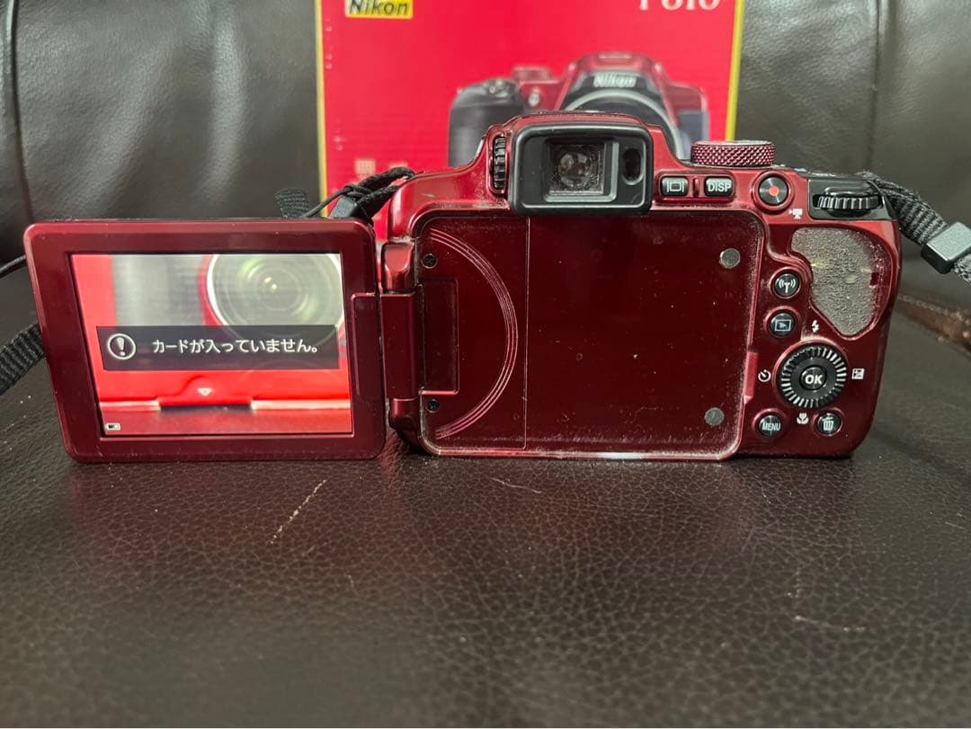 Nikon Coolpix P610 レッド 60倍光学ズーム