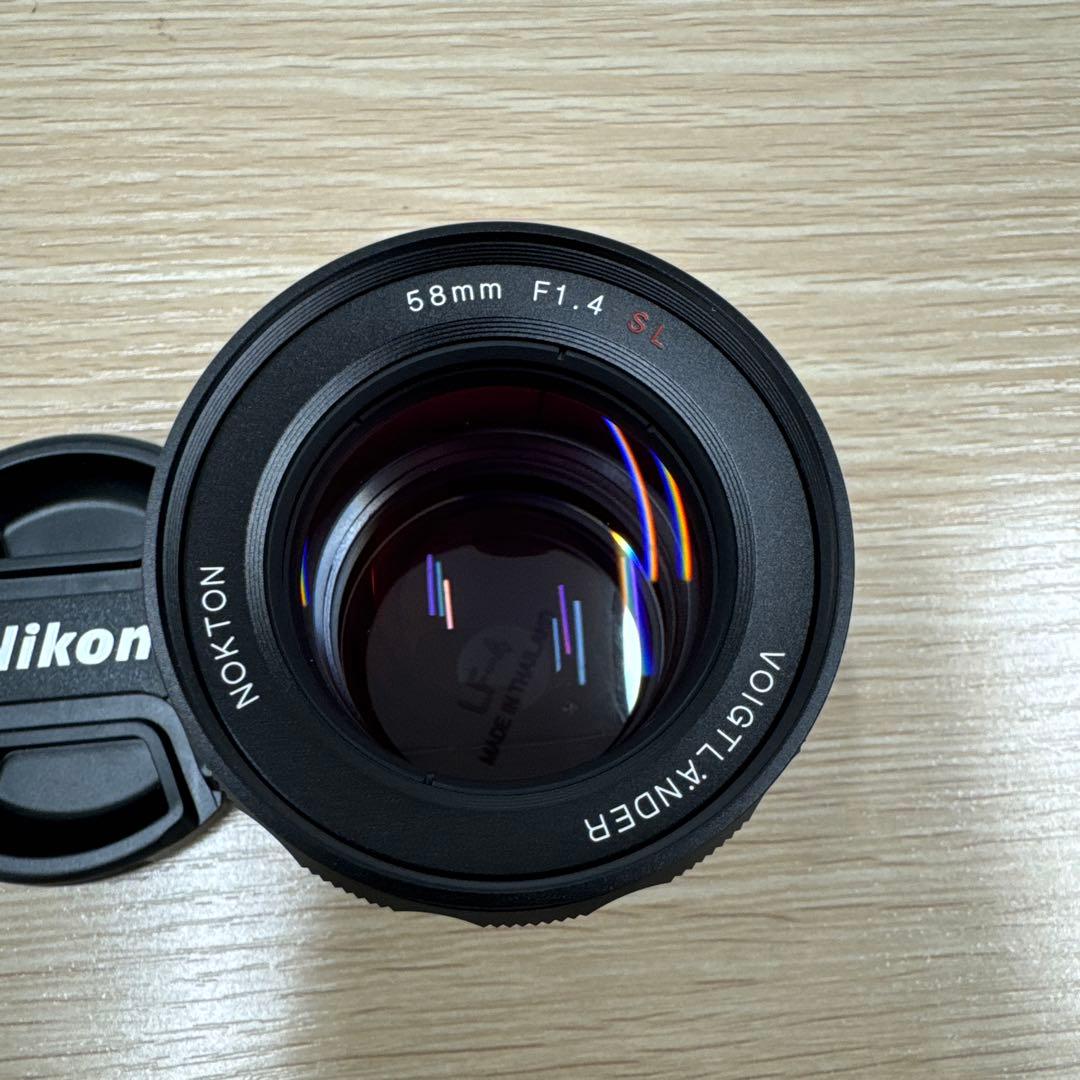 キ*い様 NOKTON 58mm F1.4 SL フォクトレンダー Nikon