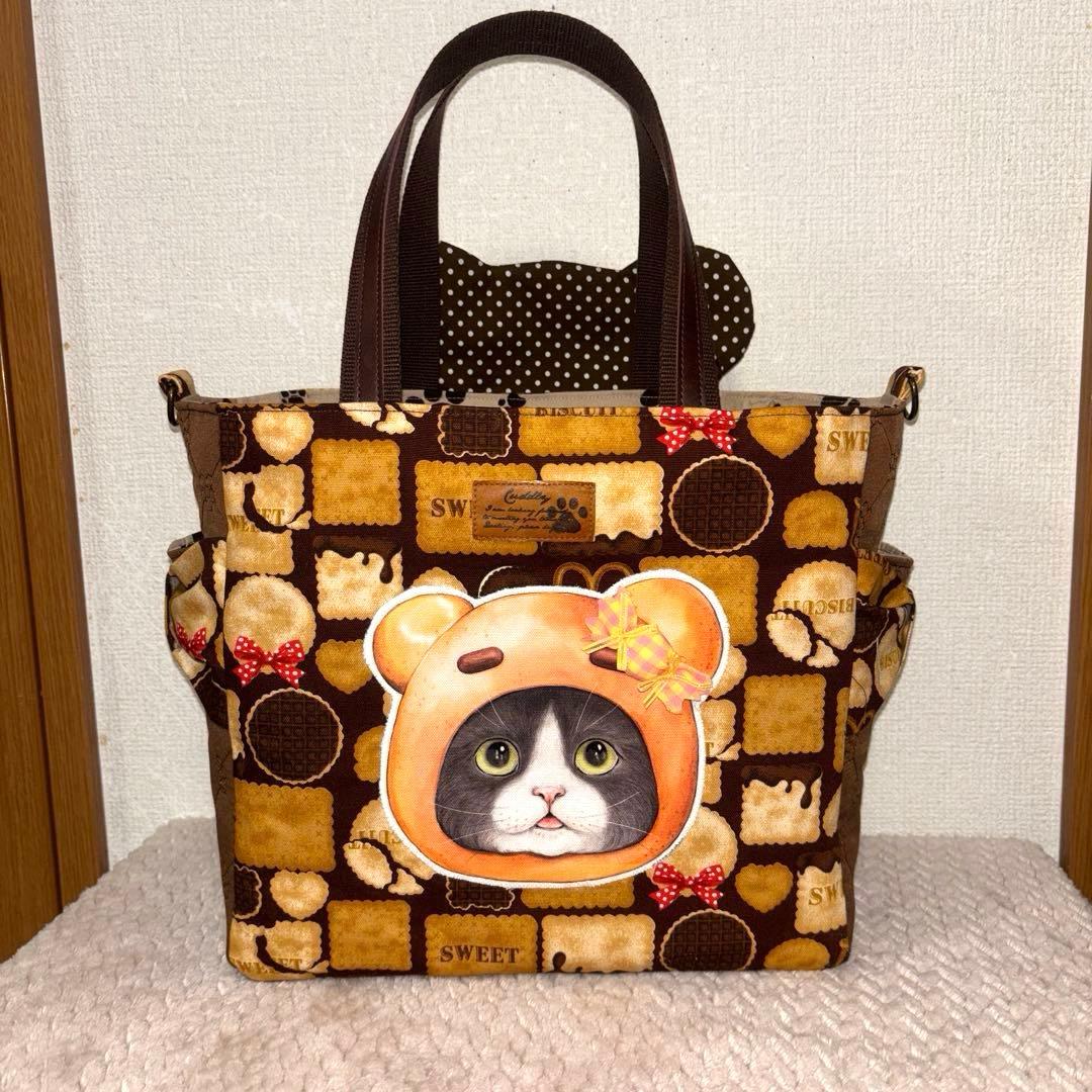 ゆ*ら様 コヤンイサムチョン　超Bigジョーンスちゃん　サイドポケットトート