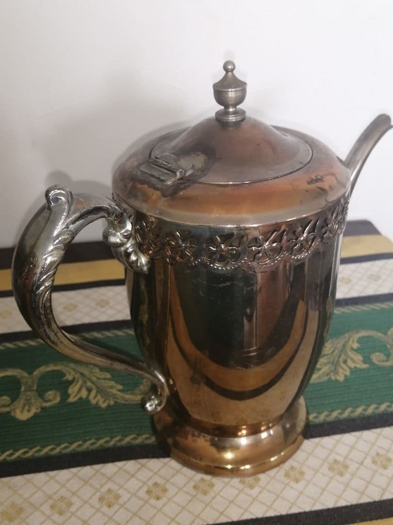 ビンテージ silver plated シルバープレート ポット