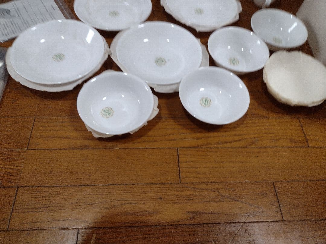 複*♪様 コレール　キャンプ白食器セット 15点　未使用保管品