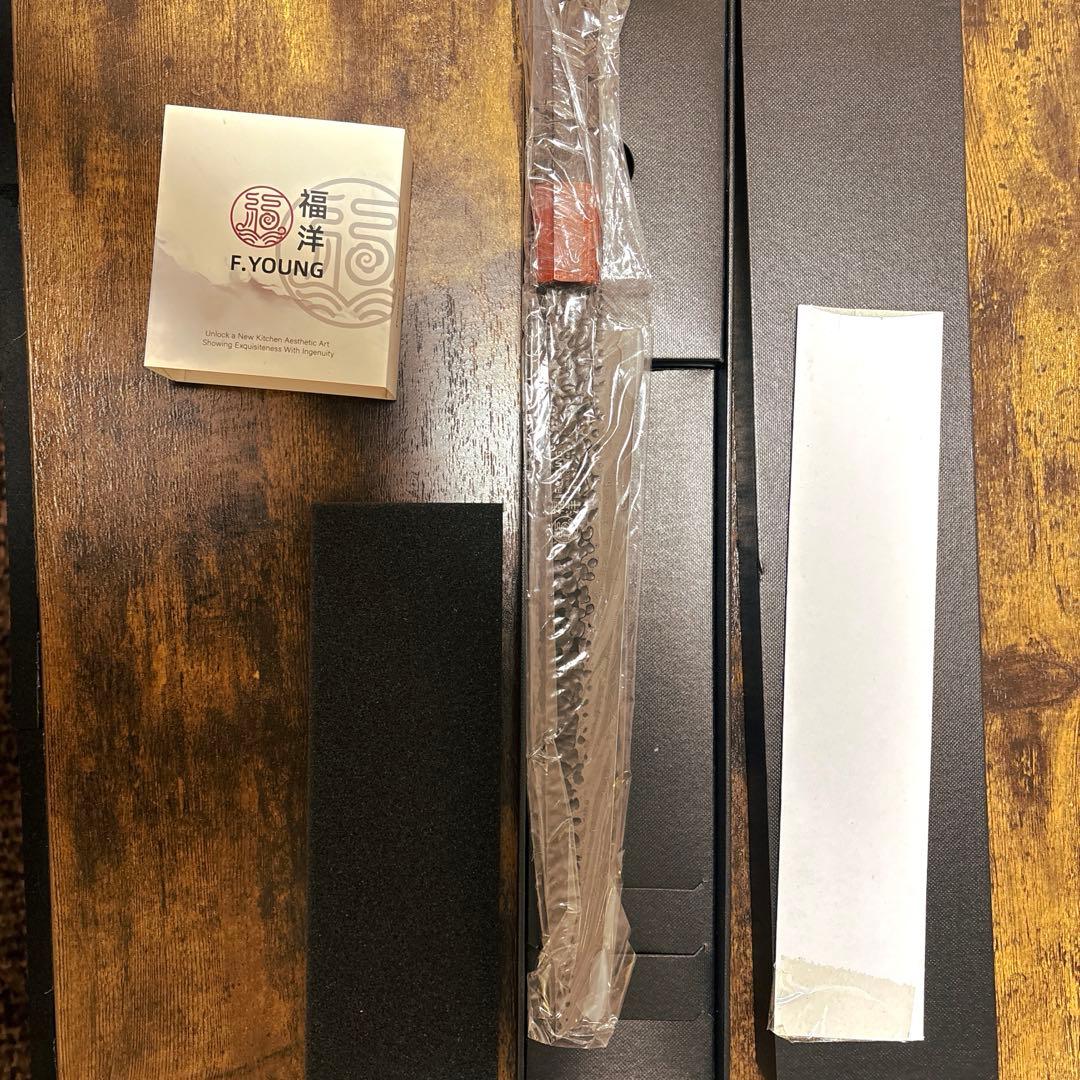 27センチ刺身包丁ダマスカス鋼