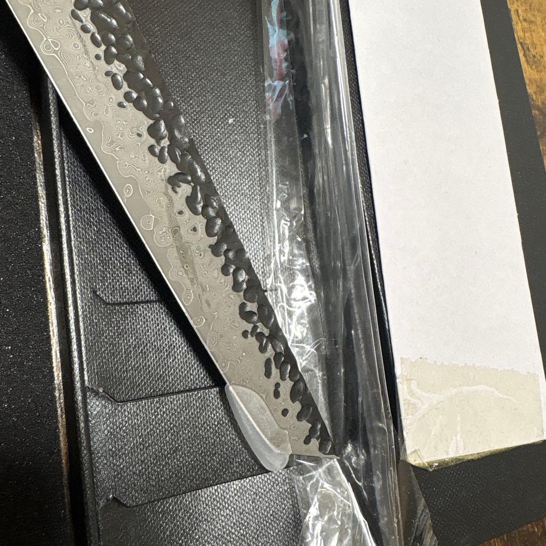 27センチ刺身包丁ダマスカス鋼