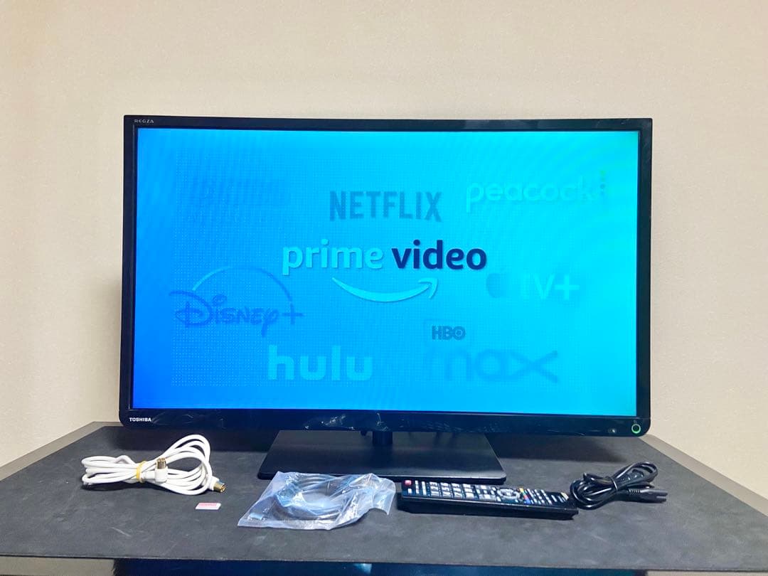 今だけ優待価格】東芝 REGZA 32V型HD・IPS/直下型LED｜外付HDD