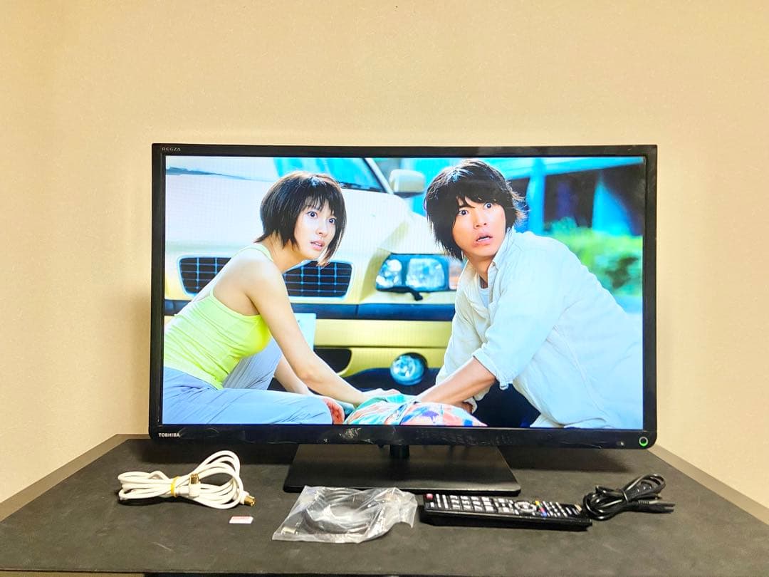 今だけ優待価格】東芝 REGZA 32V型HD・IPS/直下型LED｜外付HDD